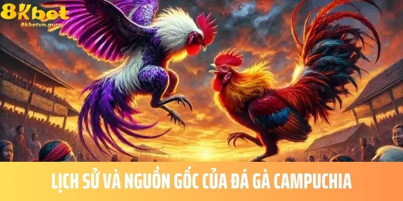 Lịch sử và nguồn gốc của đá gà Campuchia